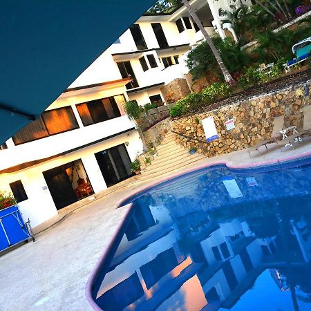 Villa Guitarron Gran Terraza Vista Espectacular 6 Huespedes Piscina Gigante Acapulco Ngoại thất bức ảnh