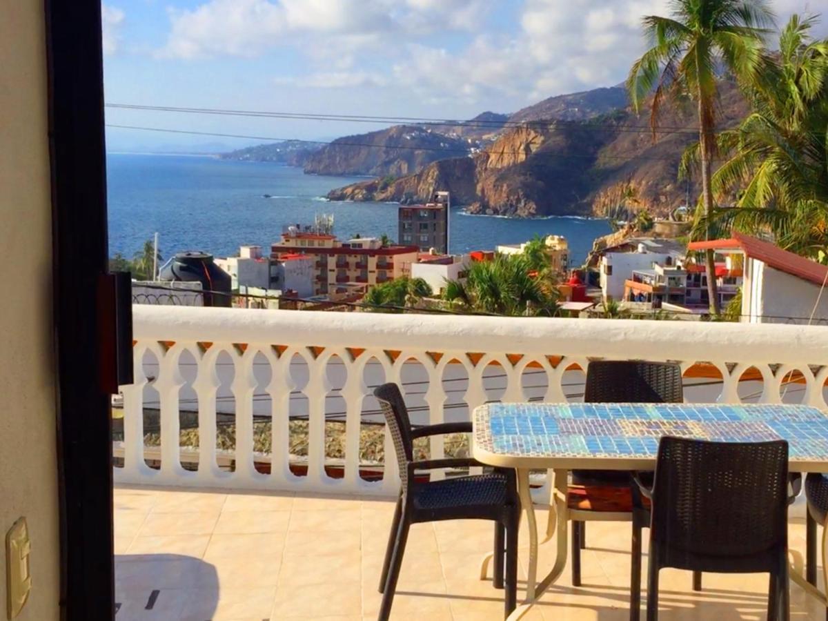 Villa Guitarron Gran Terraza Vista Espectacular 6 Huespedes Piscina Gigante Acapulco Ngoại thất bức ảnh