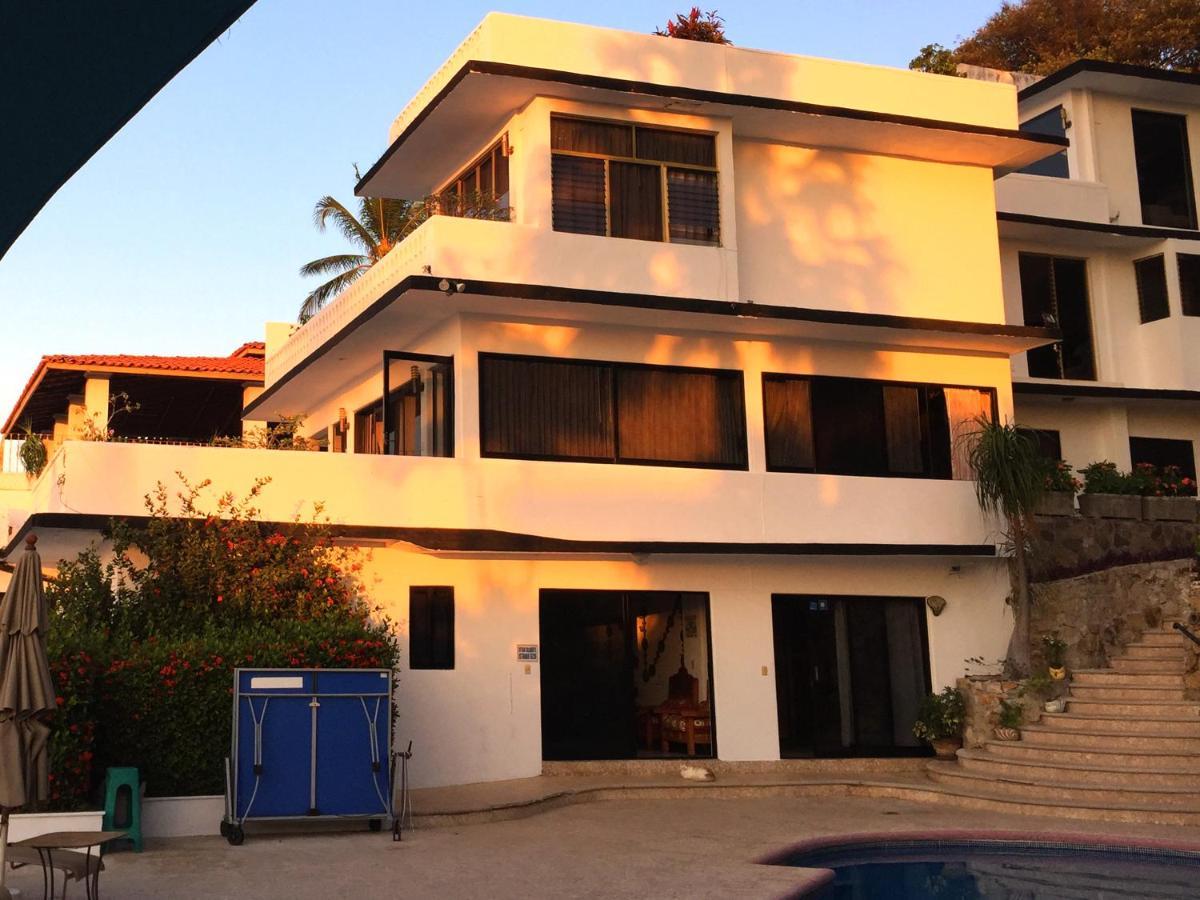 Villa Guitarron Gran Terraza Vista Espectacular 6 Huespedes Piscina Gigante Acapulco Ngoại thất bức ảnh