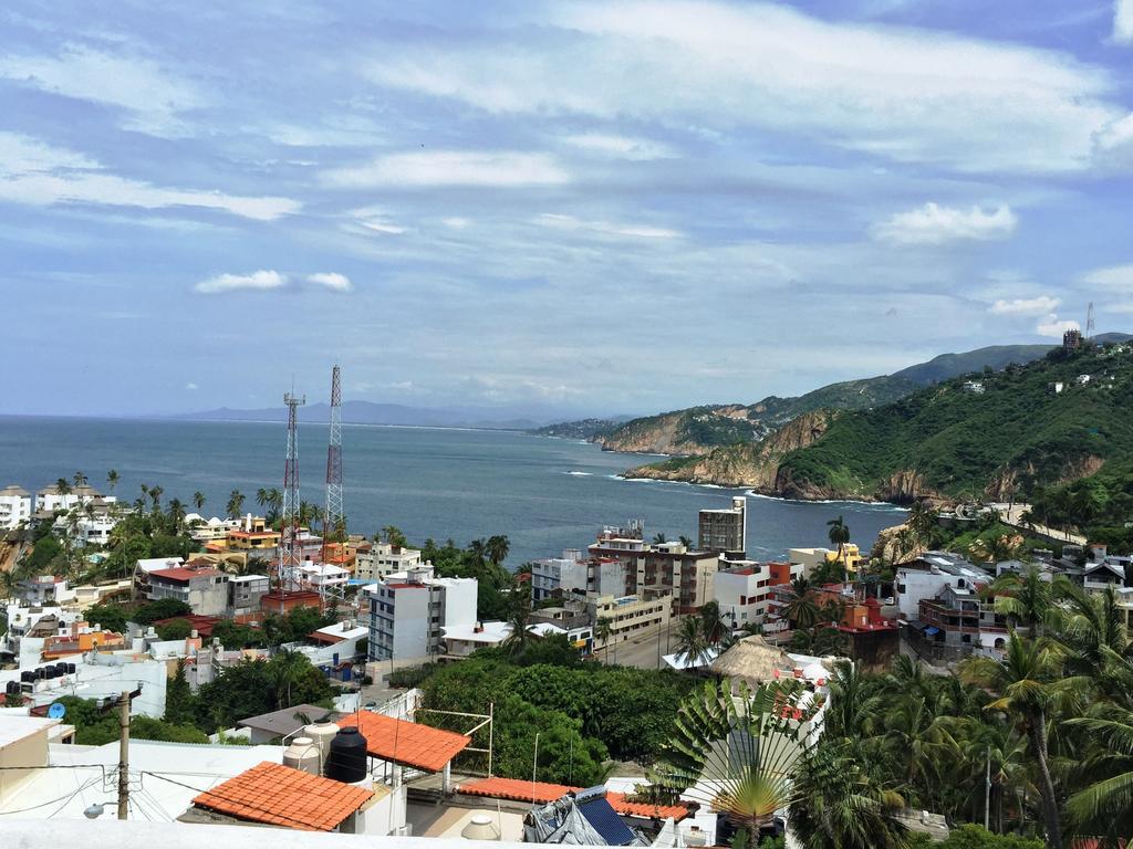 Villa Guitarron Gran Terraza Vista Espectacular 6 Huespedes Piscina Gigante Acapulco Ngoại thất bức ảnh