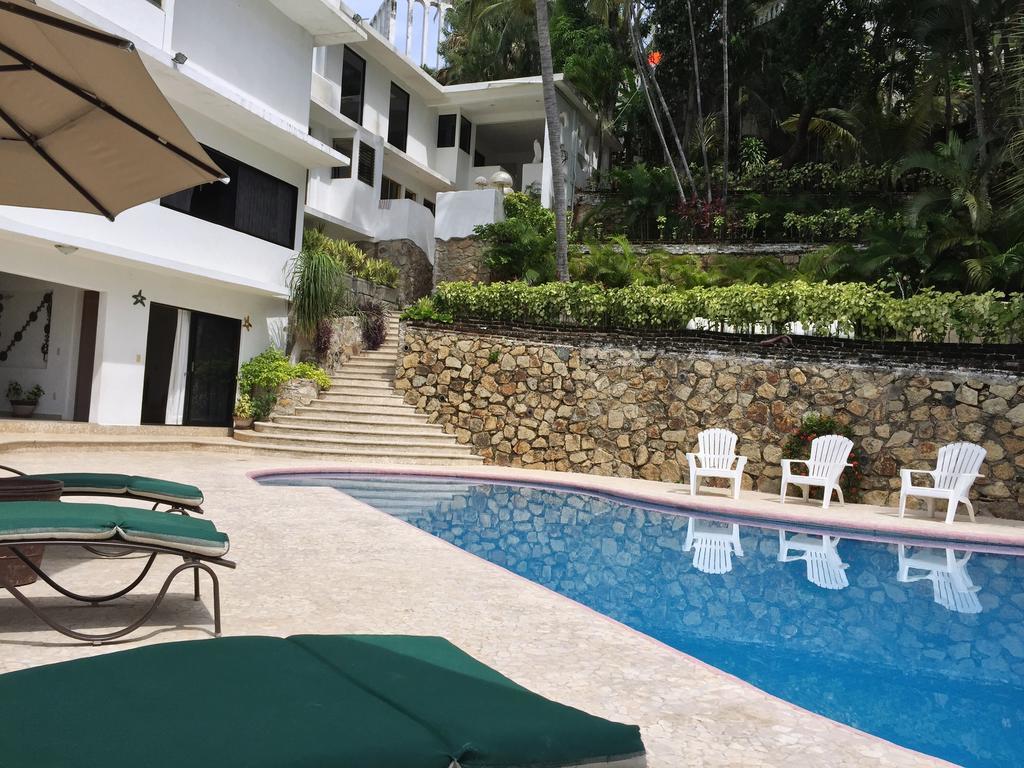 Villa Guitarron Gran Terraza Vista Espectacular 6 Huespedes Piscina Gigante Acapulco Ngoại thất bức ảnh