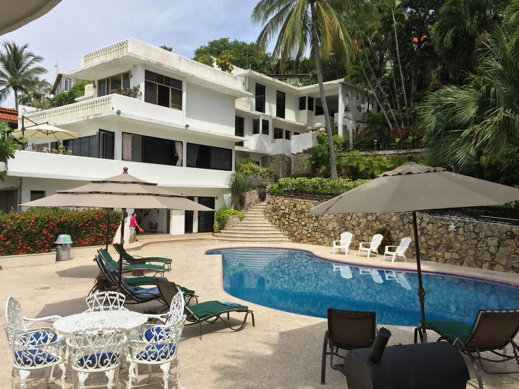 Villa Guitarron Gran Terraza Vista Espectacular 6 Huespedes Piscina Gigante Acapulco Ngoại thất bức ảnh